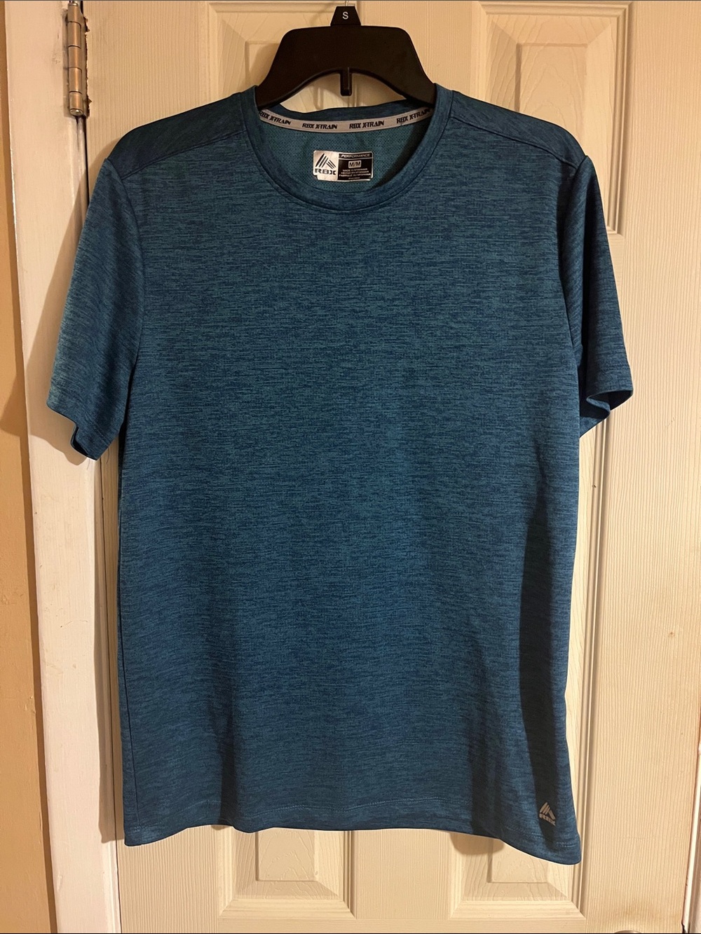RBX Men’s Teal Heather Short Sleeve Performance Tee